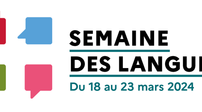 Semaine des langues du 18 au 23 mars
